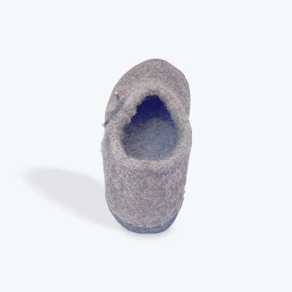 Women's Slippers with High Back, Rubber Sole
