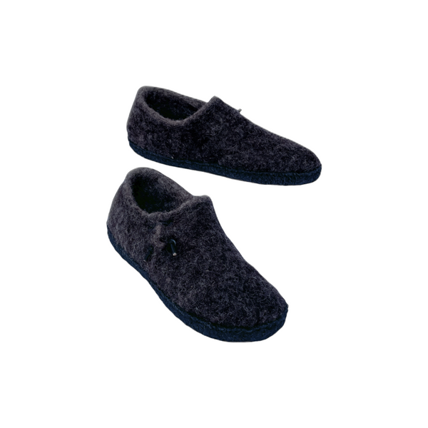 Women's Slippers with High Back, Rubber Sole