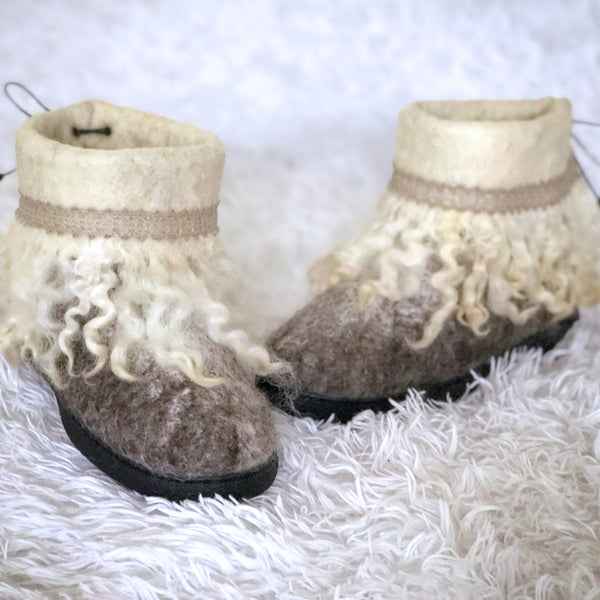 Women's Short Boots with Locks